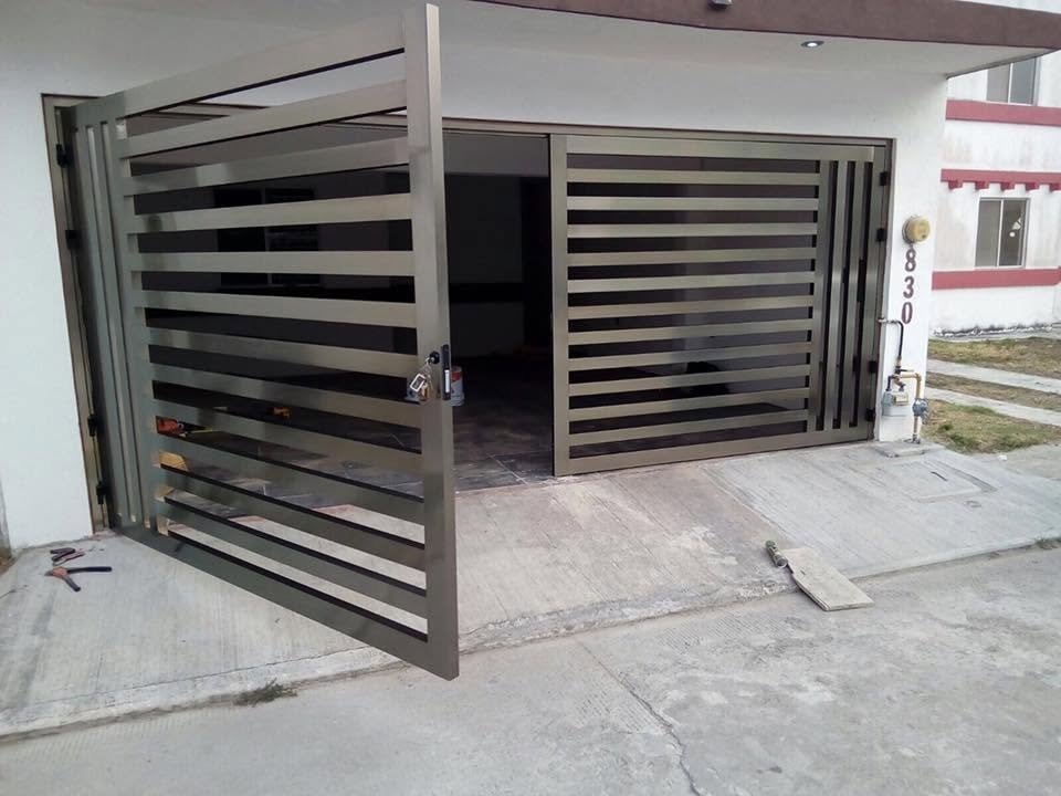 Portones de aluminio en Cancún